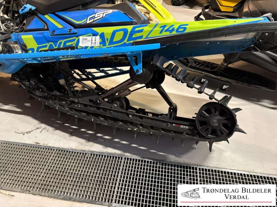 Snøscooter Ski-Doo øvrige 0-->> , Motorkode: 849, Girkassekode: 