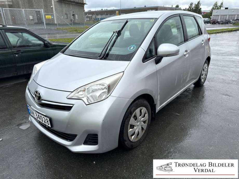 Toyota Verso-S 2011-2015 (COMBI) (COMBI), Motorkode: 1NR-FE, Girkassekode: 