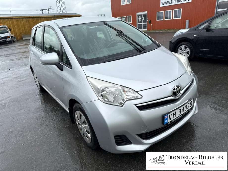 Toyota Verso-S 2011-2015 (COMBI) (COMBI), Motorkode: 1NR-FE, Girkassekode: 