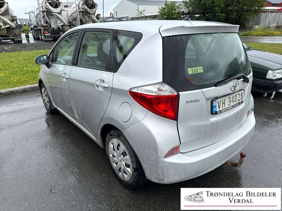 Toyota Verso-S 2011-2015 (COMBI) (COMBI), Motorkode: 1NR-FE, Girkassekode: 