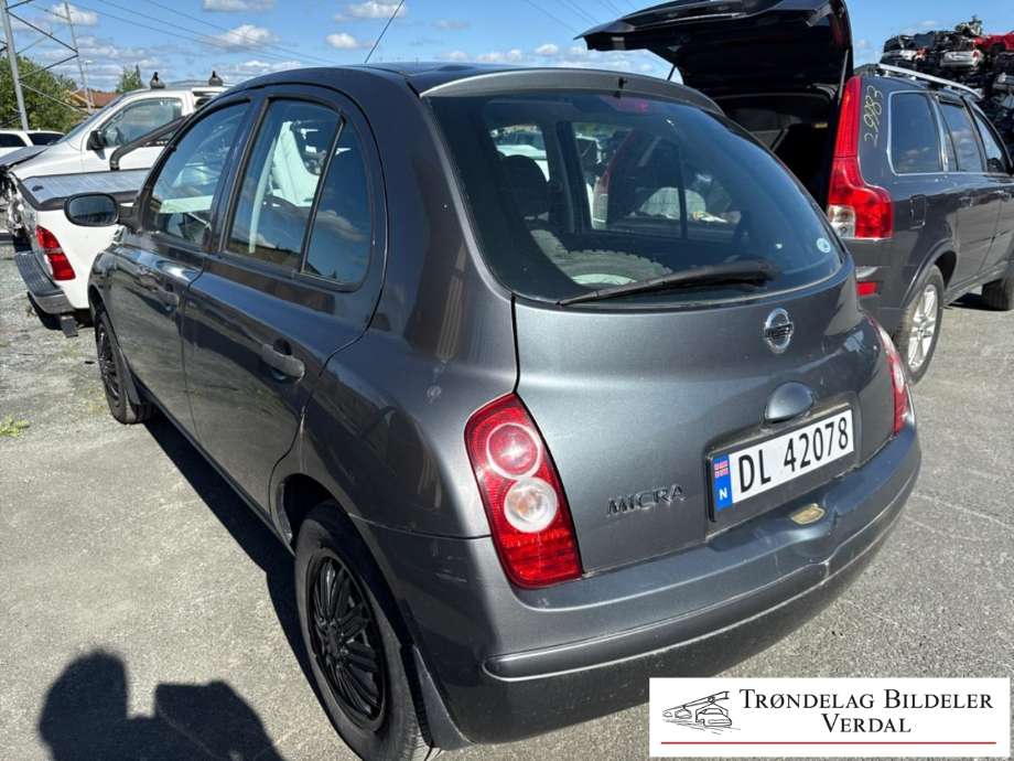 Nissan Micra 2003-2010 (K12) (K12), Motorkode: CR12, Girkassekode: