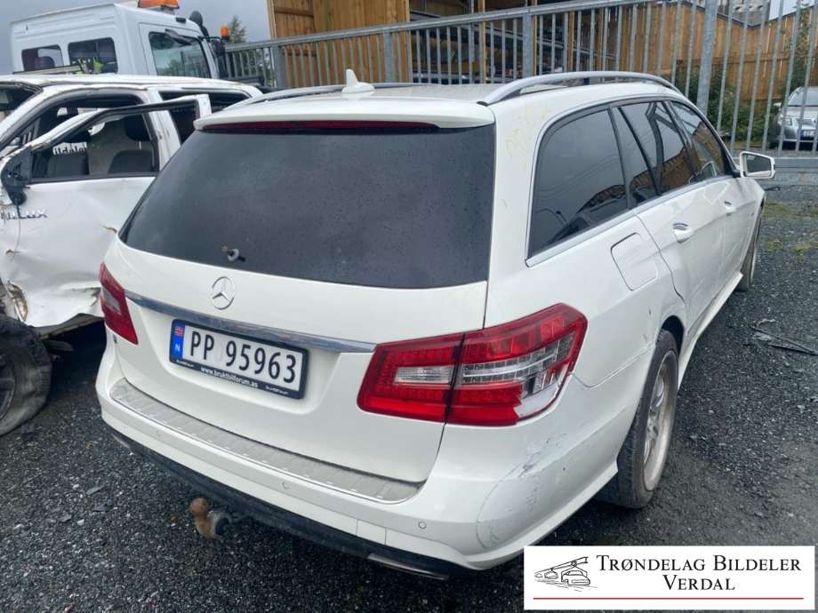 Mercedes E-Klasse 2009-2013 (Fase 1) (W212) (W212), Motorkode: 651924, Girkassekode: 