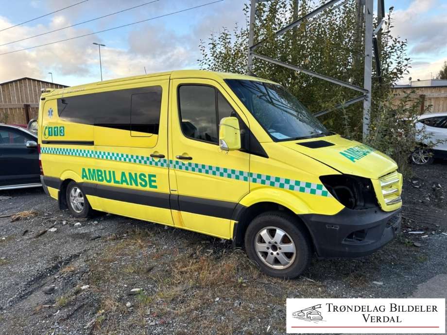 Mercedes Sprinter, 2013-2018 (906, Fase 2) (906) delebil , Motorkode: 642.940