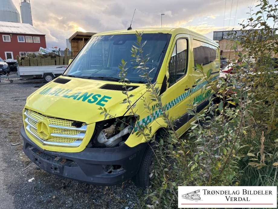 Mercedes Sprinter 2013-2018 (Fase 2) (906) (906), Motorkode: 642.940, Girkassekode: