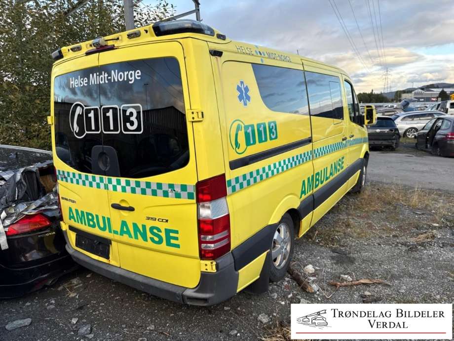 Mercedes Sprinter 2013-2018 (Fase 2) (906) (906), Motorkode: 642.940, Girkassekode: