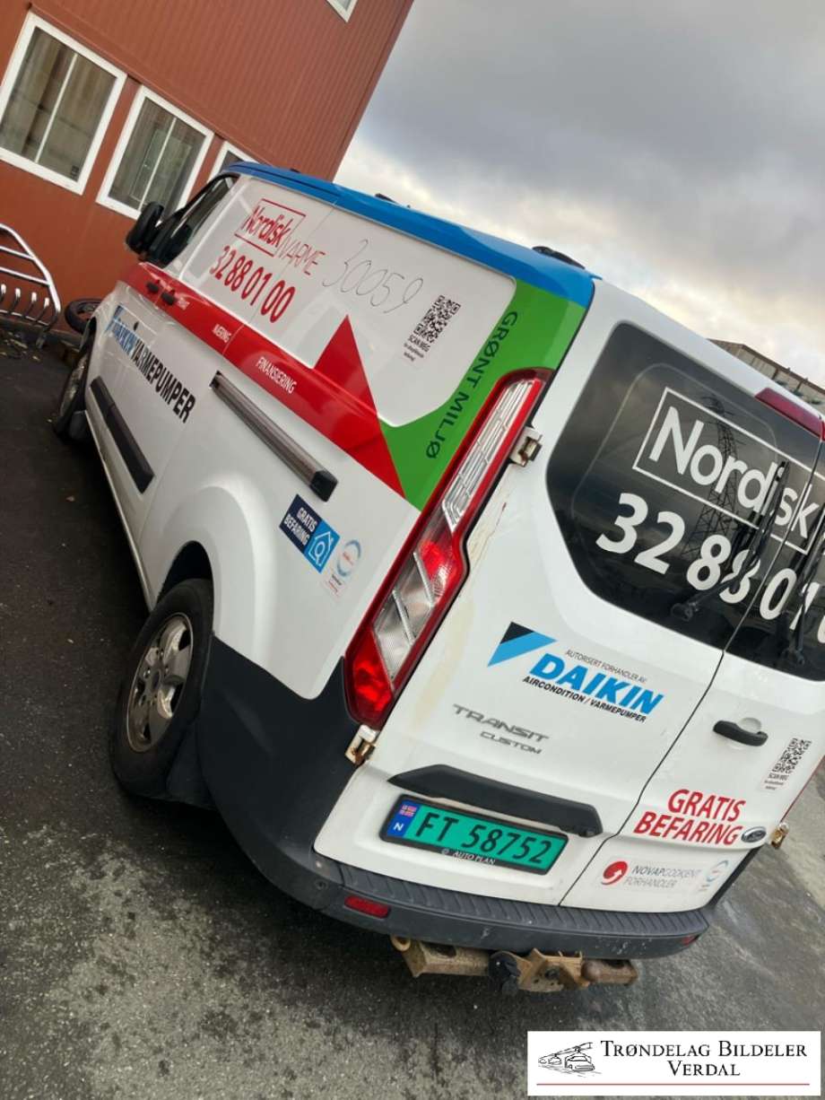 Ford Transit Custom 2013-2023 (Type I) , Motorkode: YMF6, Girkassekode: 