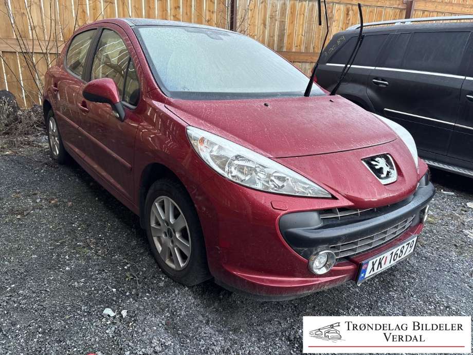 Peugeot 207 2006-2012 delebil , Motorkode: 8FS, Girkassekode: 