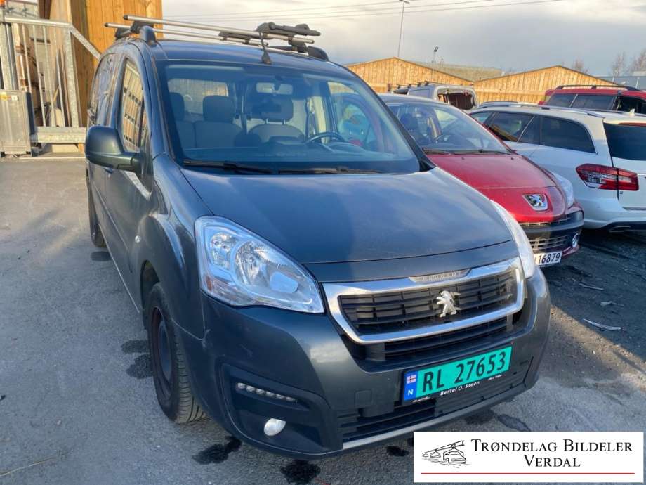 Peugeot Partner 2015-2019 (Type II, Fase 2) , Motorkode: BH02, Girkassekode: