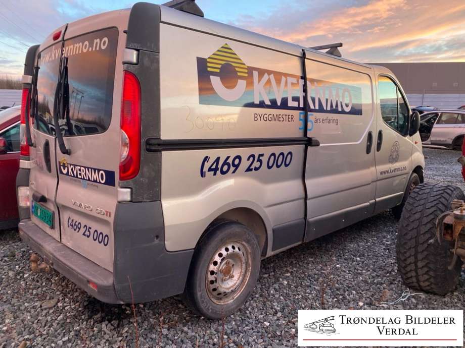 Opel Vivaro A, 2006-2014  delebil , Motorkode: M9RE7
