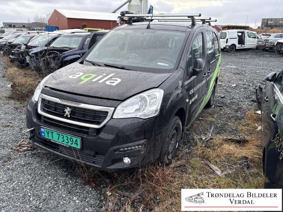 Peugeot Partner 2015-2019 (Type II, Fase 2) , Motorkode: BH02, Girkassekode: 