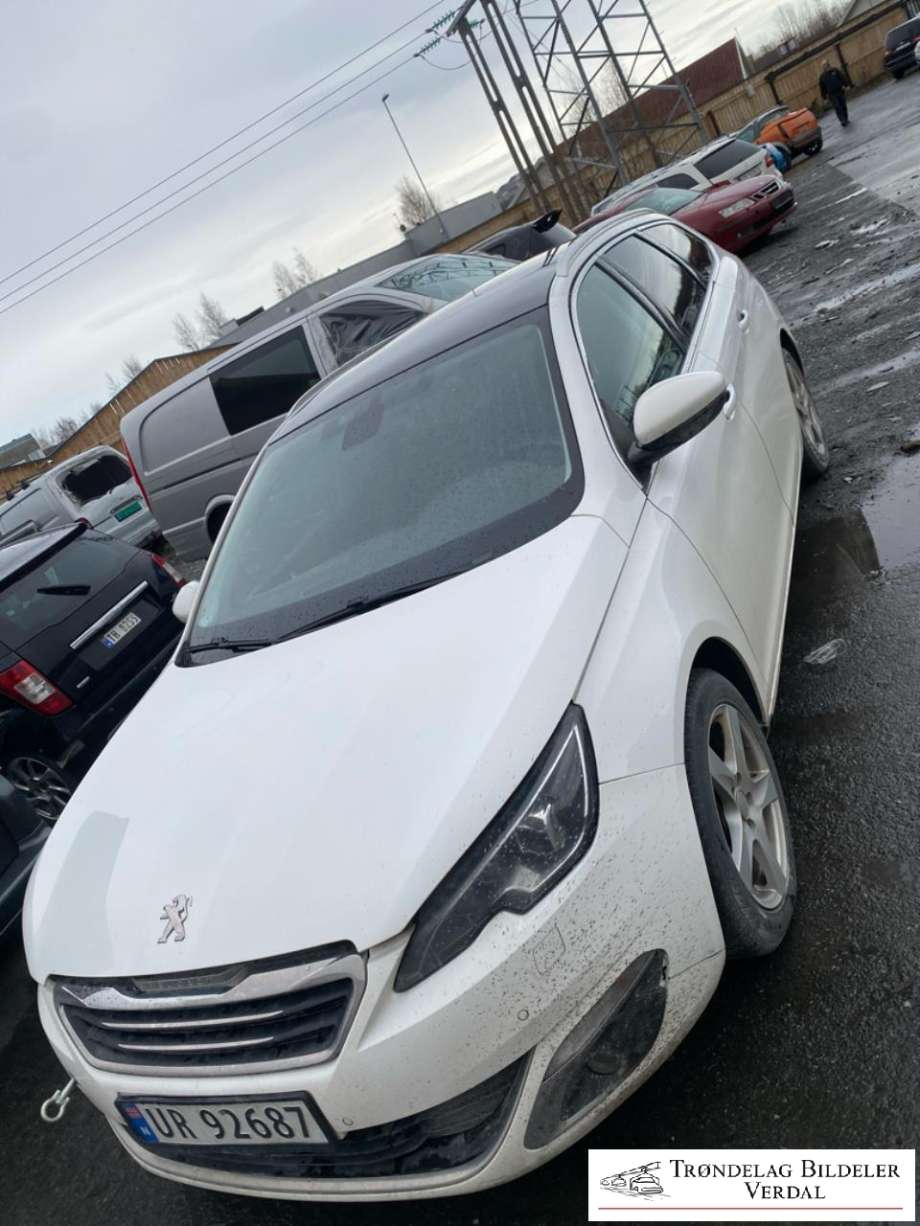 Peugeot 308 2013-2021 (Type II) , Motorkode: BH01, Girkassekode: 