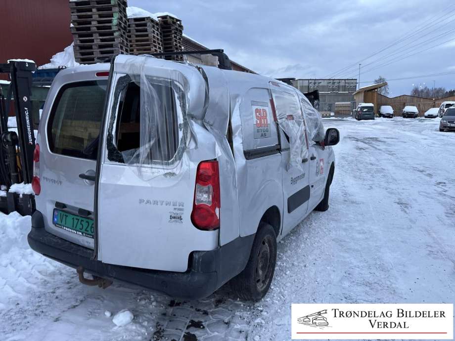 Peugeot Partner 2008-2015 (Type II, Fase 1) delebil , Motorkode: 9HF / 9H06, Girkassekode: 
