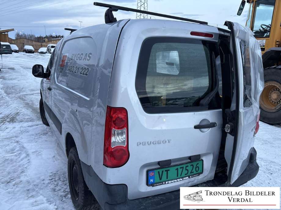 Peugeot Partner 2008-2015 (Type II, Fase 1) delebil , Motorkode: 9HF / 9H06, Girkassekode: 