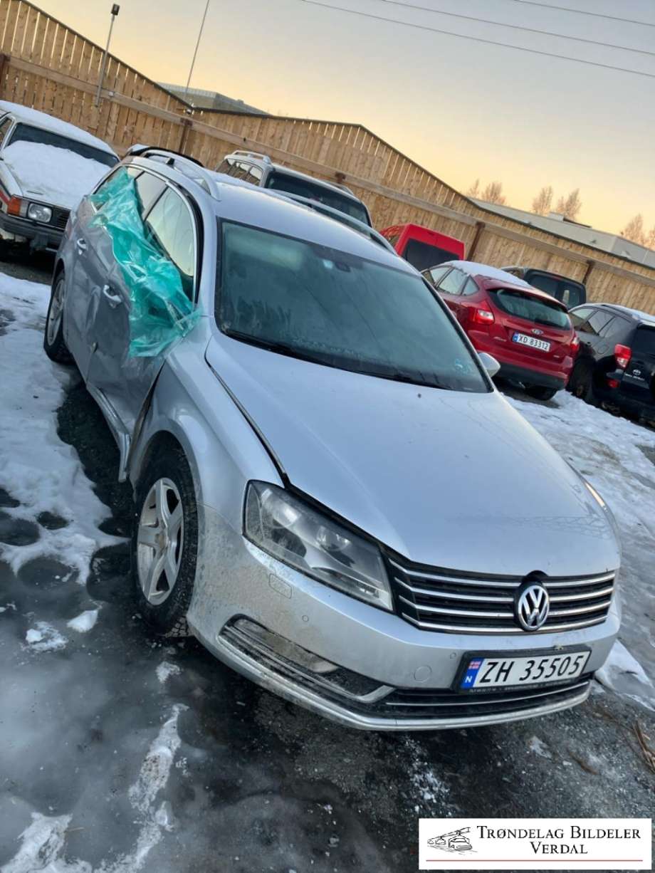 VW Passat 2011-2015 (B7) (B7), Motorkode: CAY, Girkassekode: 