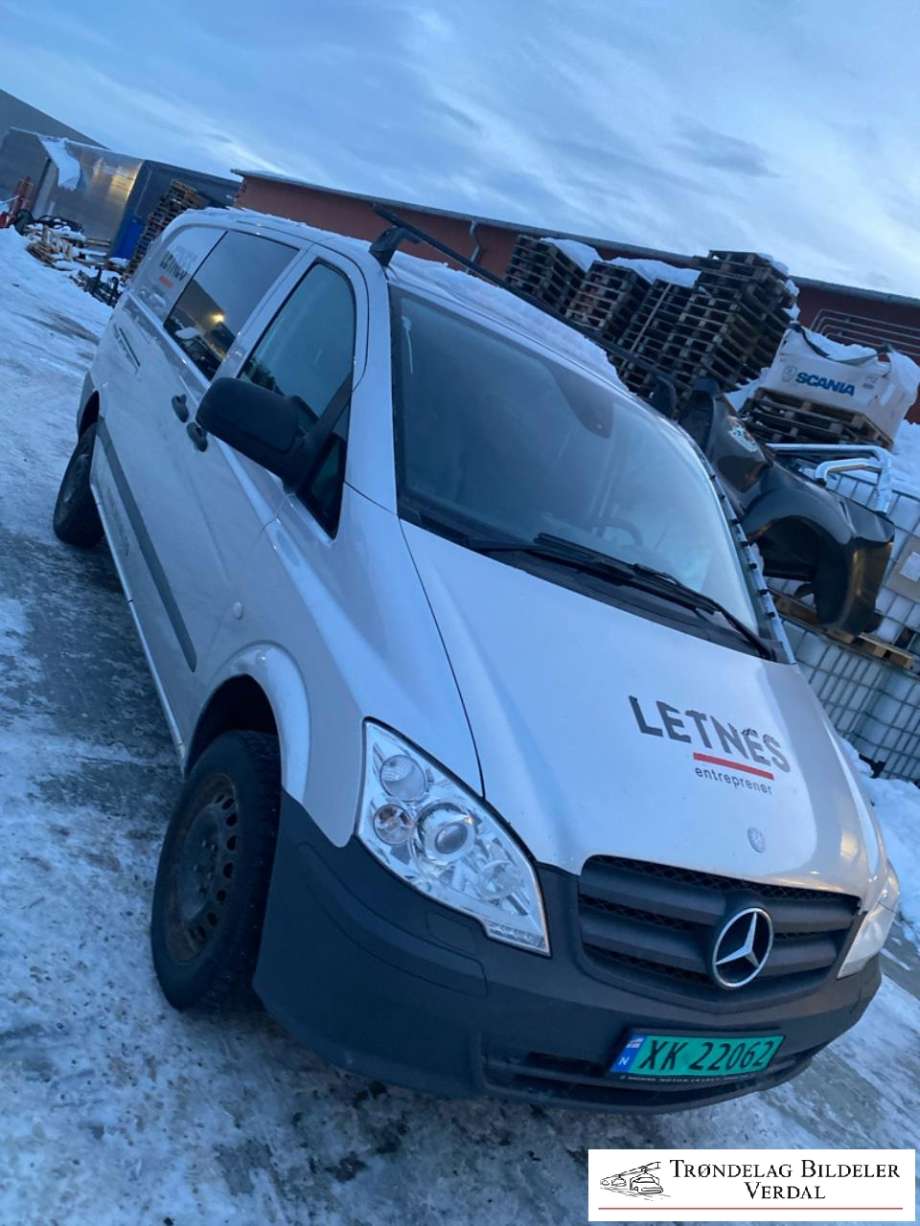 Mercedes Vito/Viano 2010-2014 (Fase 2) (W639) (W639), Motorkode: 651.940, Girkassekode: 