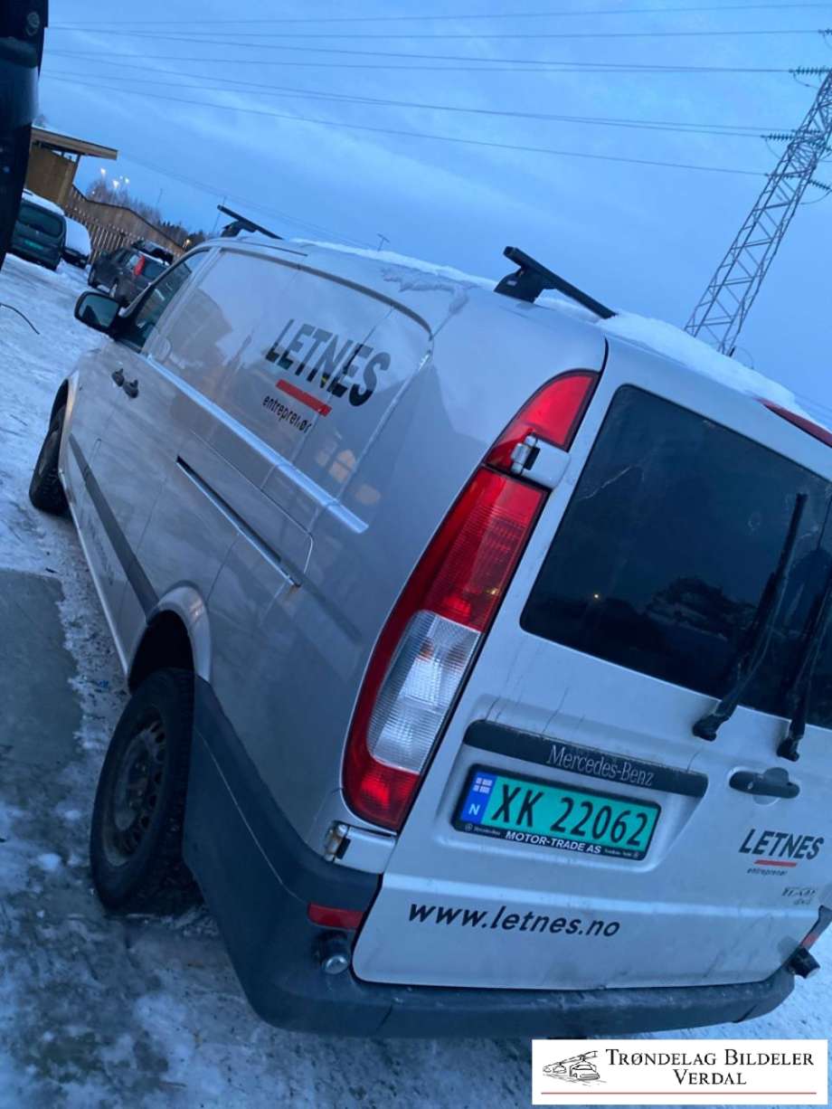 Mercedes Vito/Viano 2010-2014 (Fase 2) (W639) (W639), Motorkode: 651.940, Girkassekode: 