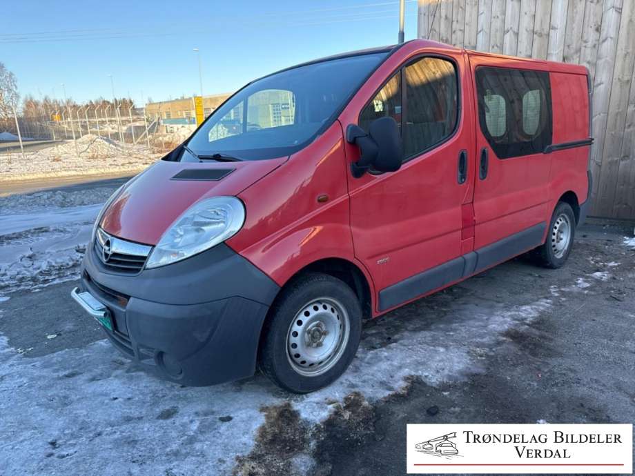 Opel Vivaro A, 2006-2014  delebil , Motorkode: G9UB6