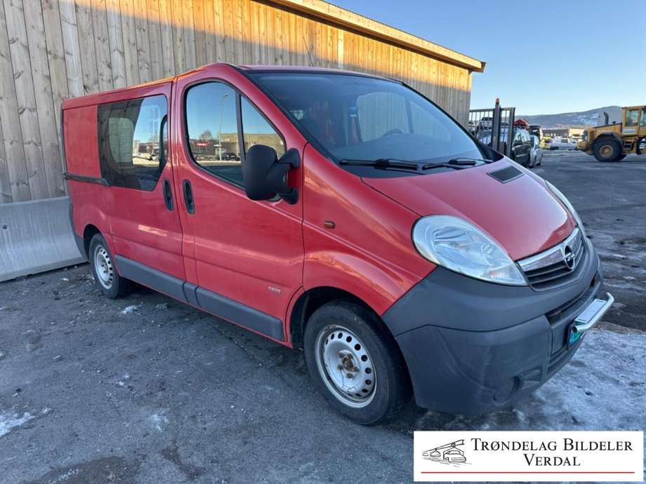 Opel Vivaro A 2006-2014 delebil , Motorkode: G9UB6, Girkassekode: