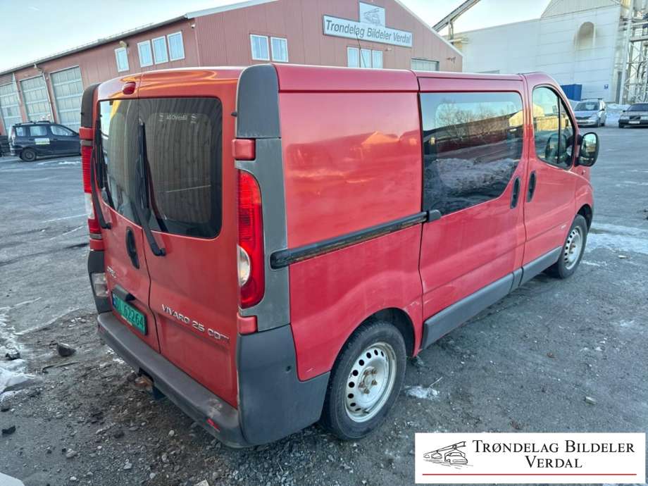 Opel Vivaro A 2006-2014 delebil , Motorkode: G9UB6, Girkassekode: