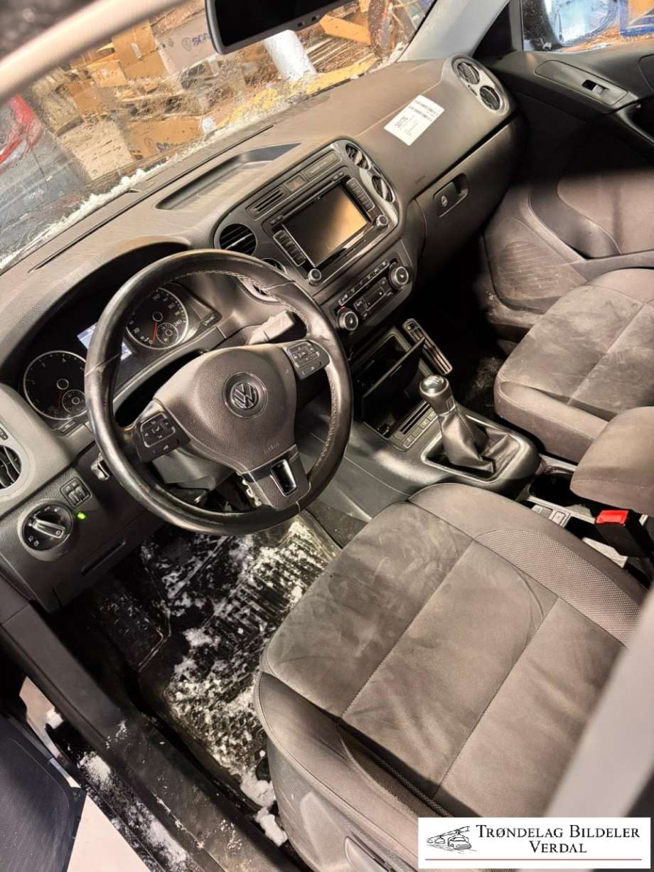 VW Tiguan 2011-2016 (Type I, Fase 2) , Motorkode: CFF, Girkassekode: 