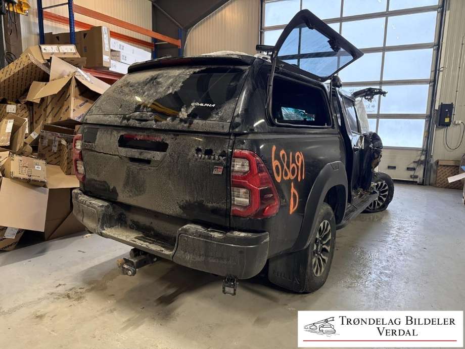 Toyota Hilux 2020-->> , Motorkode: 1GD, Girkassekode: