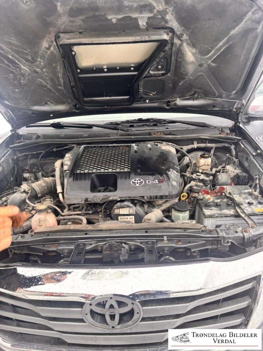 Toyota Hilux 2012-2016 , Motorkode: 2KD-FTV, Girkassekode: 