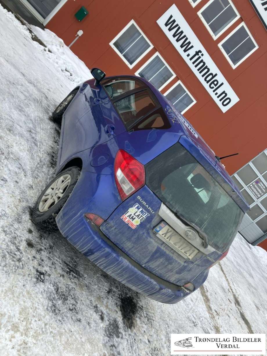 Subaru Trezia 2011-2013 , Motorkode: 1ND-TV, Girkassekode: 