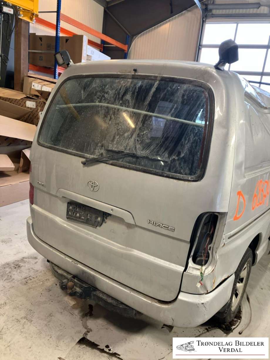 Toyota Hiace 2007-2012 (Fase 3) delebil , Motorkode: 2KD-FTV, Girkassekode: 