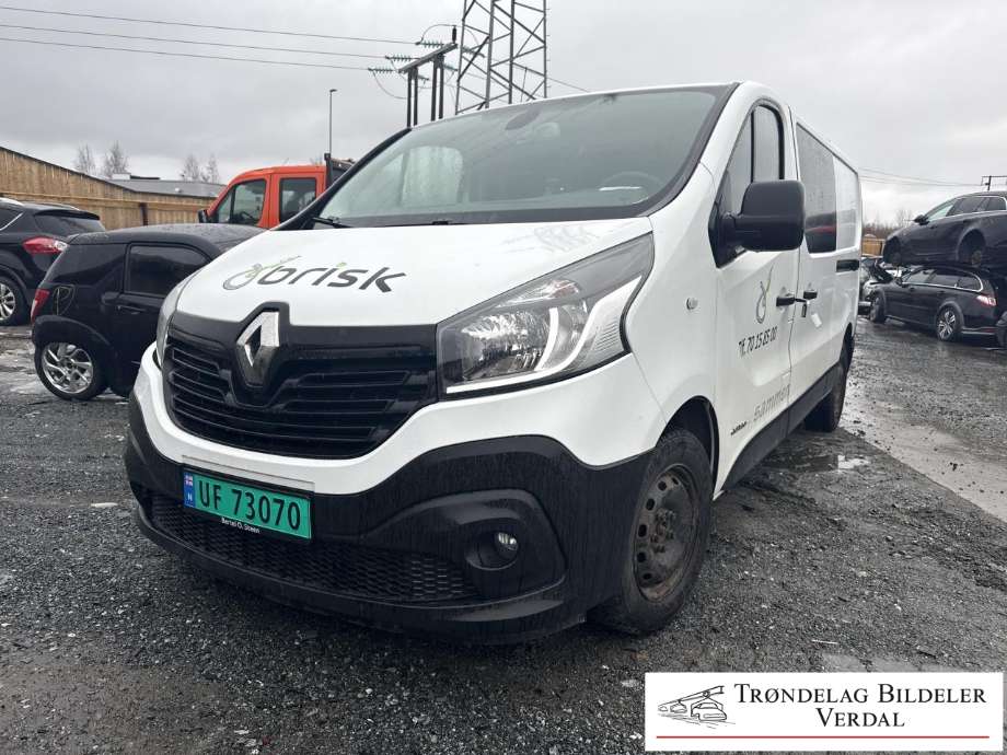 Renault Trafic, 2014->>  delebil , Motorkode: R9M D4