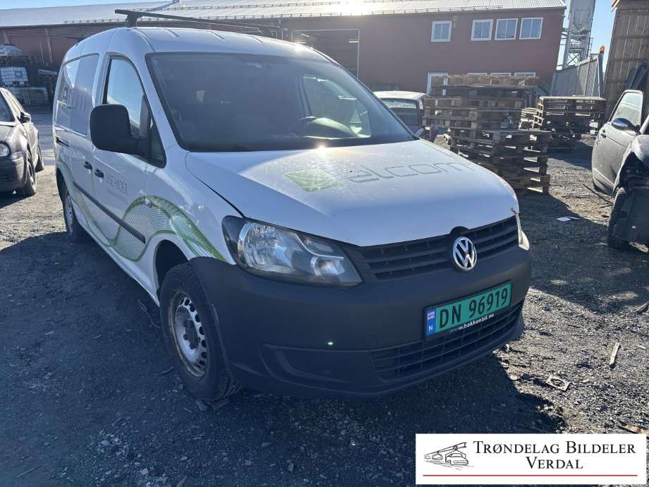 VW Caddy 2010-2015 (Type III, Fase 2) , Motorkode: CAY, Girkassekode: 