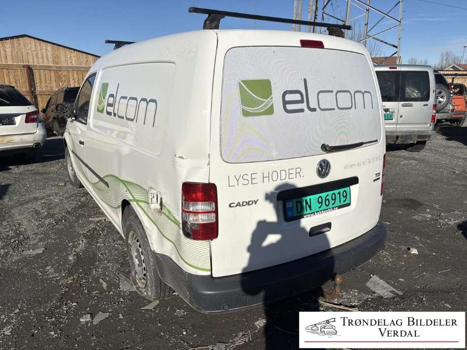 VW Caddy 2010-2015 (Type III, Fase 2) , Motorkode: CAY, Girkassekode: 