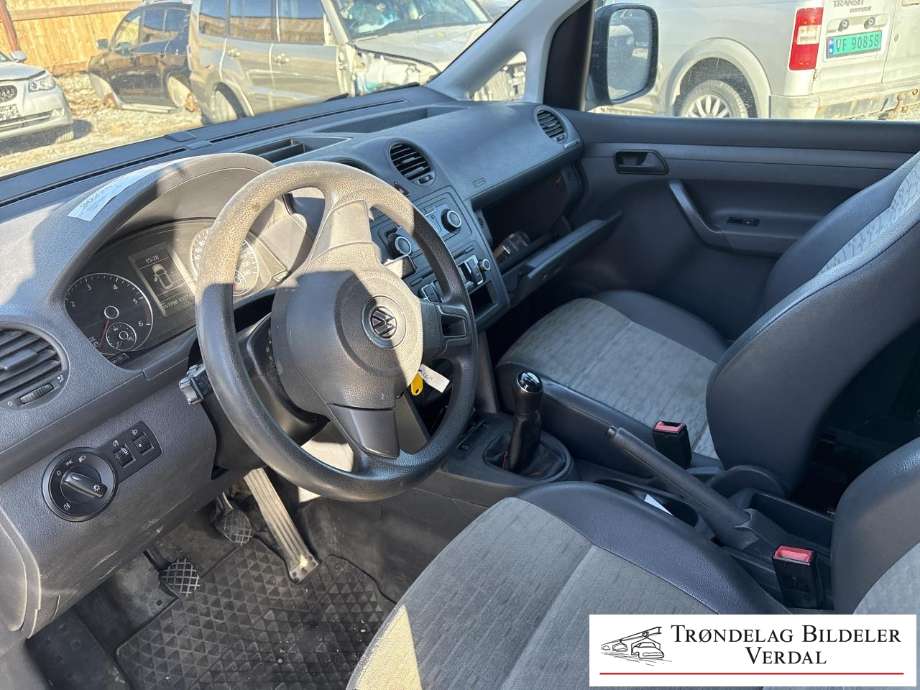 VW Caddy 2010-2015 (Type III, Fase 2) , Motorkode: CAY, Girkassekode: 