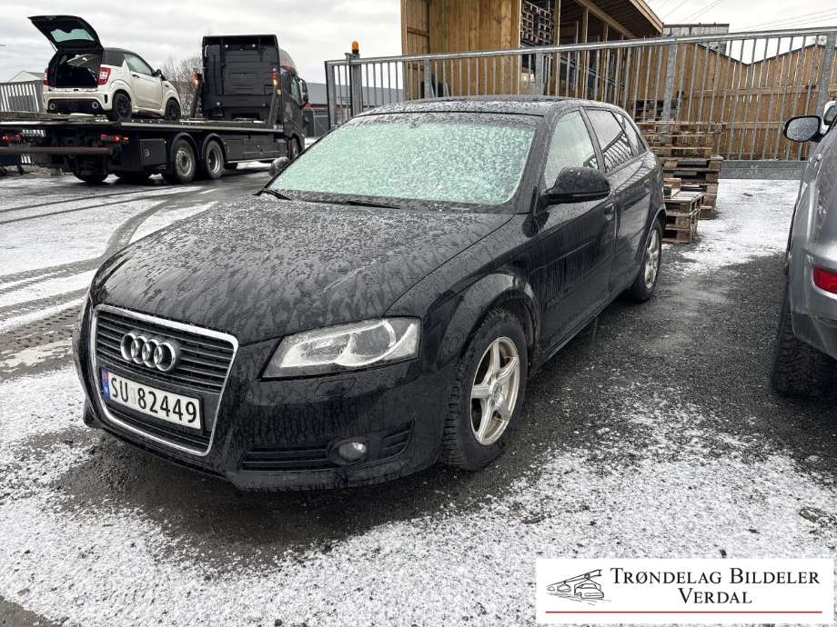 Audi A3, 2009-2012 (Type II, Fase 2)  delebil , Motorkode: CAY