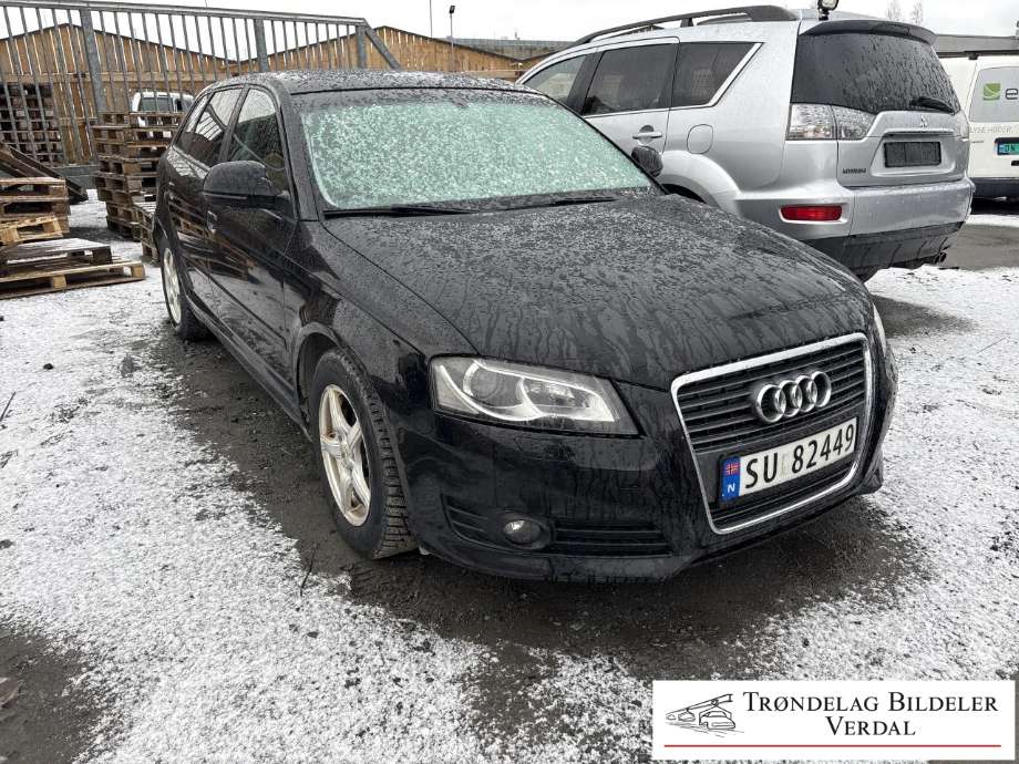 Audi A3 2009-2012 (Type II, Fase 2) delebil , Motorkode: CAY, Girkassekode: 
