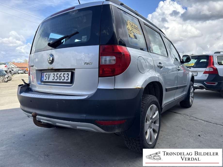 Škoda Yeti 2009-2013 (Fase 1) delebil , Motorkode: CDA, Girkassekode: 