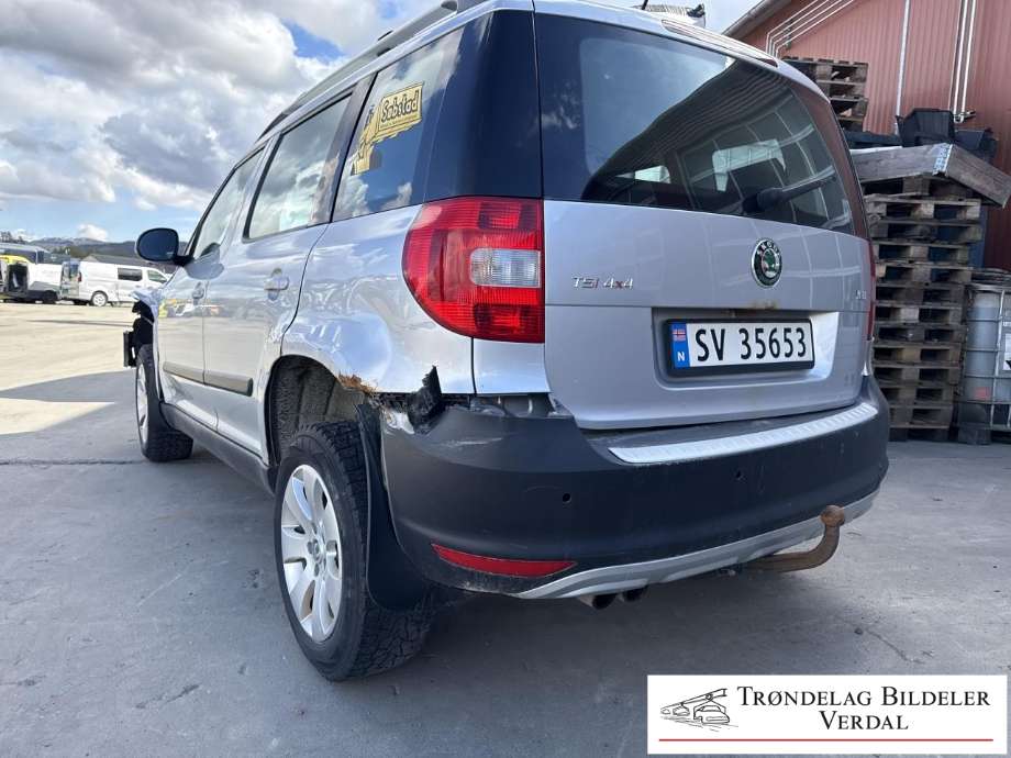 Škoda Yeti 2009-2013 (Fase 1) delebil , Motorkode: CDA, Girkassekode: 