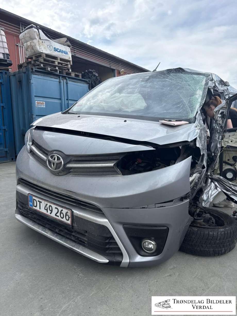 Toyota Proace 2016-->> (Type II) , Motorkode: AH01, Girkassekode: 