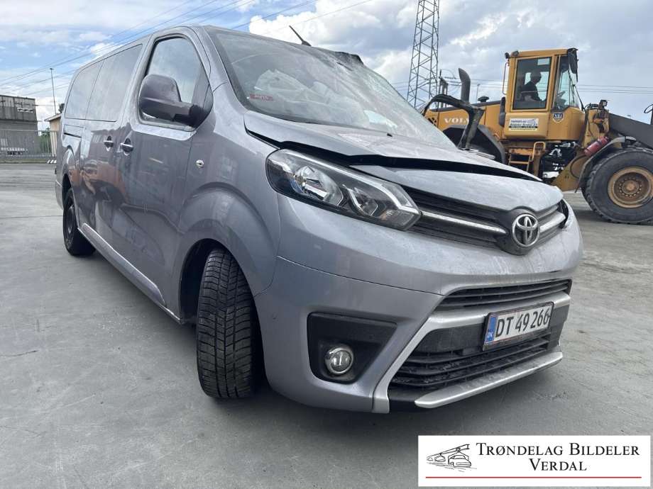 Toyota Proace 2016-->> (Type II) , Motorkode: AH01, Girkassekode: 