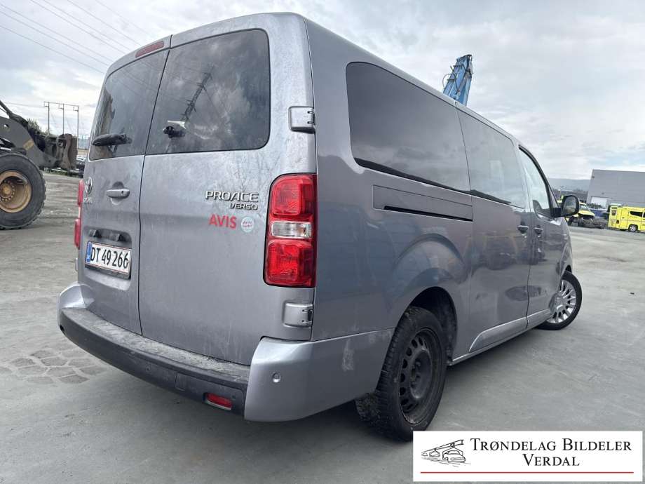 Toyota Proace 2016-->> (Type II) , Motorkode: AH01, Girkassekode: 