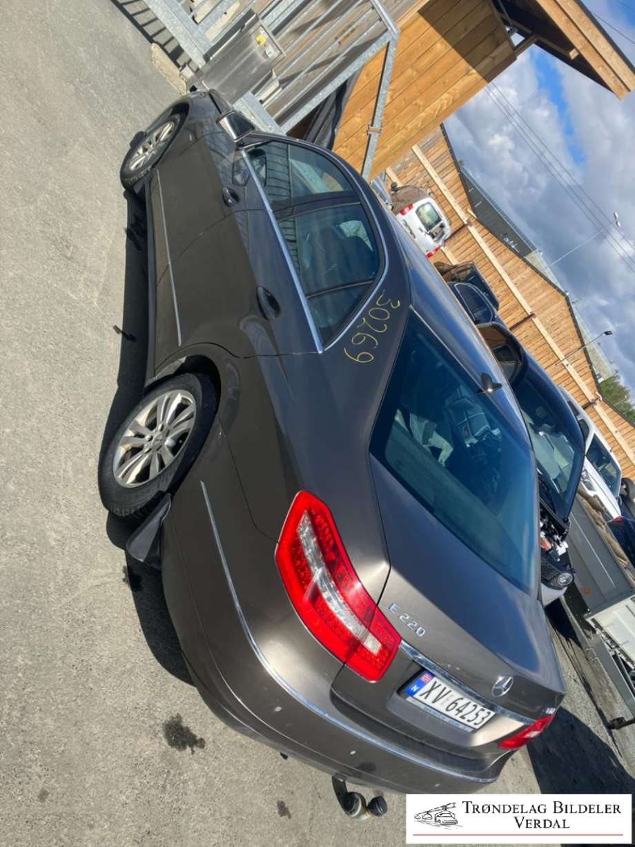 Mercedes E-Klasse 2009-2013 (Fase 1) (W212) (W212), Motorkode: 651924, Girkassekode: