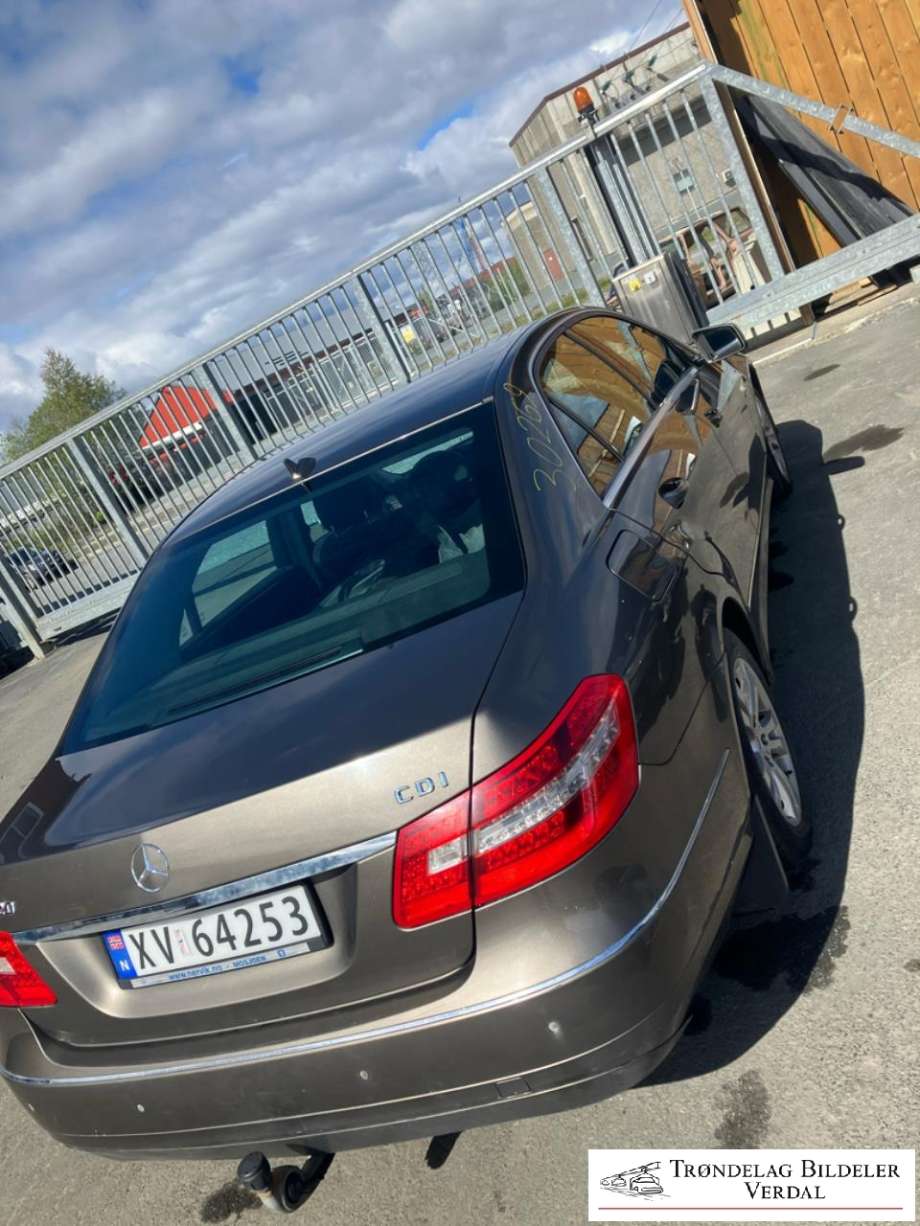 Mercedes E-Klasse 2009-2013 (Fase 1) (W212) (W212), Motorkode: 651924, Girkassekode: