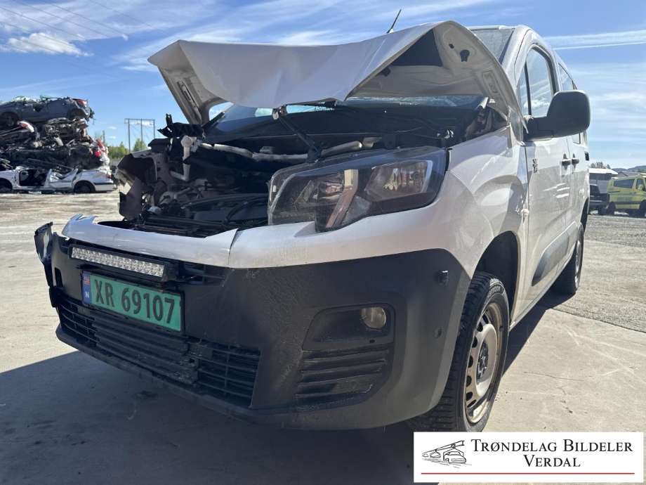 Peugeot Partner, 2019->> (Type III)  delebil , Motorkode: YH01