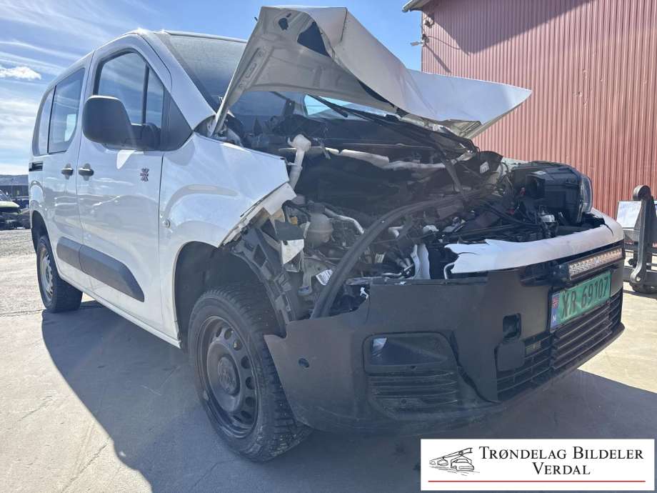 Peugeot Partner 2019-->> (Type III) , Motorkode: YH01, Girkassekode: 