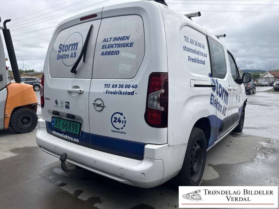 Opel Combo E 2019-->> , Motorkode: YH01, Girkassekode: 