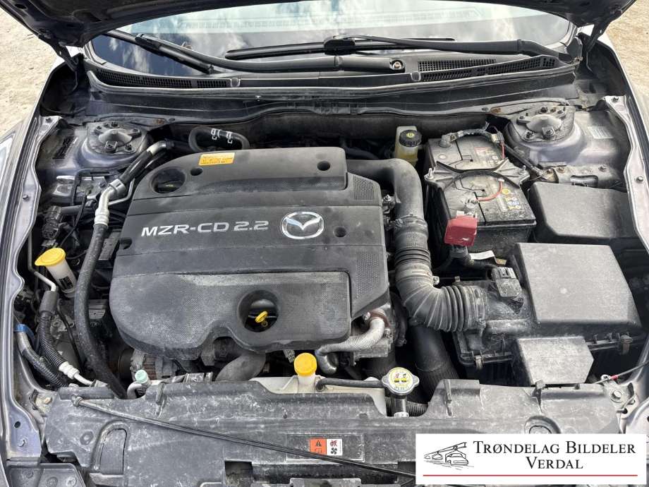 Mazda 6 2008-2010 (Type II, Fase 1) delebil , Motorkode: R2, Girkassekode: