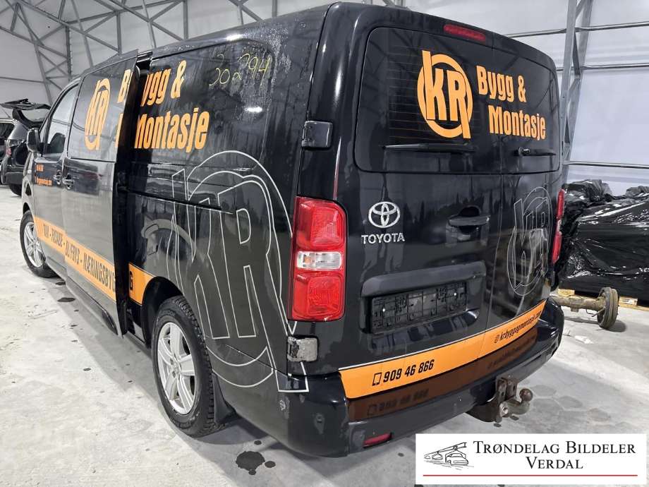 Toyota Proace 2016-->> (Type II) delebil , Motorkode: AH01, Girkassekode: 