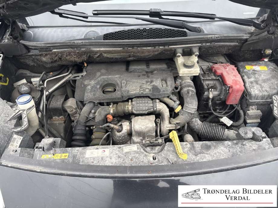 Peugeot Partner 2008-2015 (Type II, Fase 1) delebil , Motorkode: 9H06, Girkassekode: 