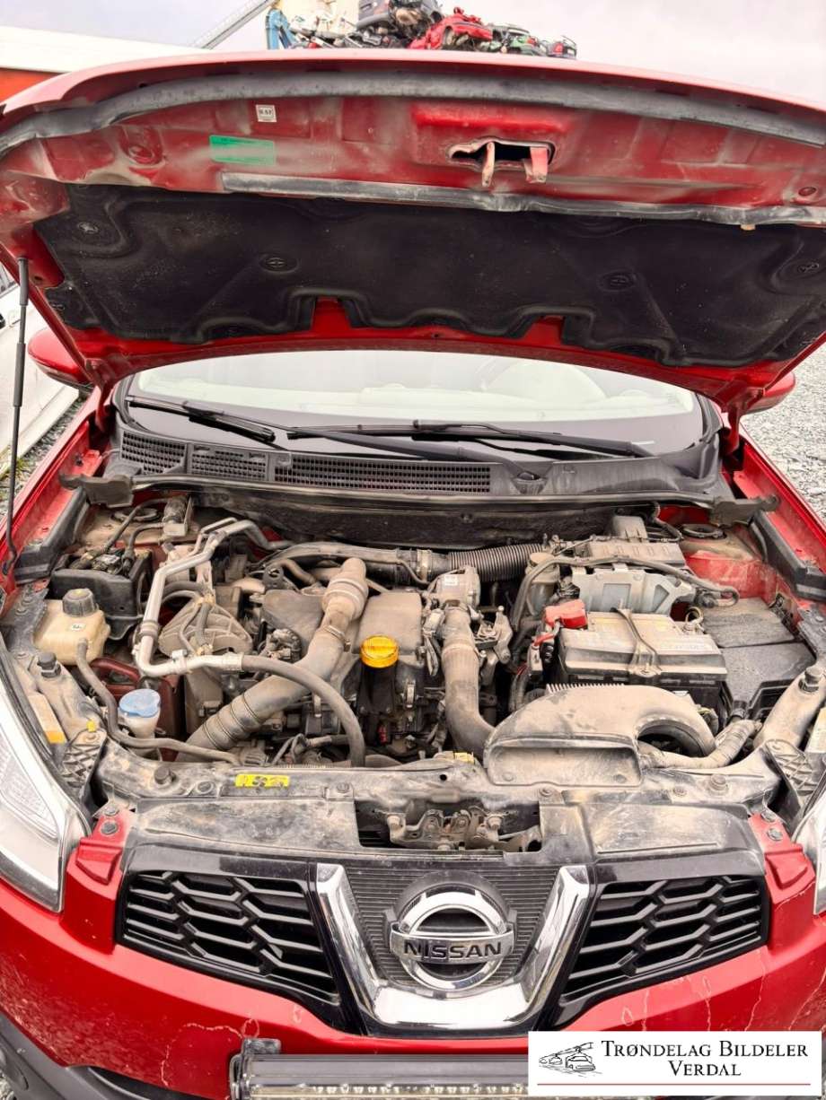 Nissan Qashqai 2010-2014 (Type I, Fase 2) , Motorkode: K9K, Girkassekode: 6MT