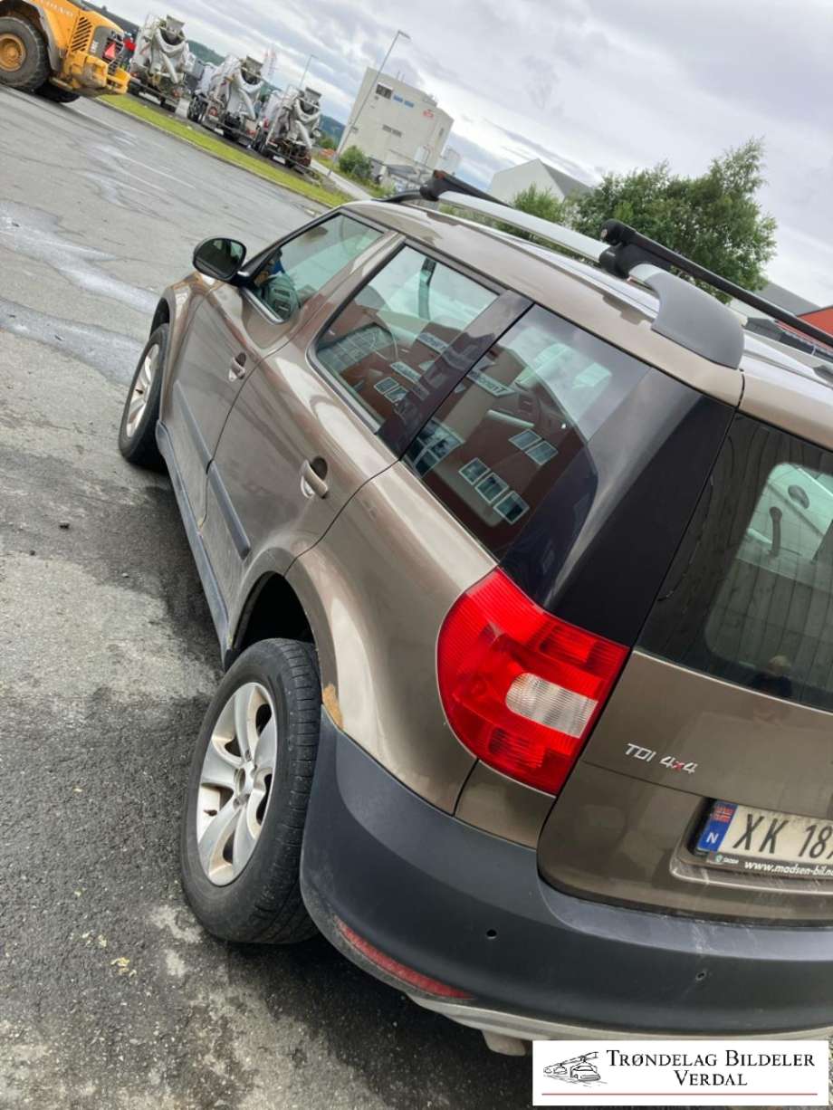 Škoda Yeti 2009-2013 (Fase 1) delebil , Motorkode: CFH, Girkassekode: