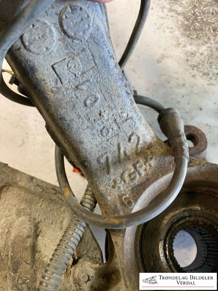 Hjulspindel høyre foran til Audi A6 2001-2004 (Type II, Fase 2) (C5) (C5) (|000801)